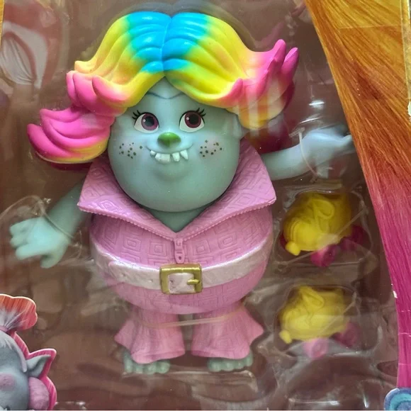 DreamWorks Trolls Bridget Doll Colorful Hair